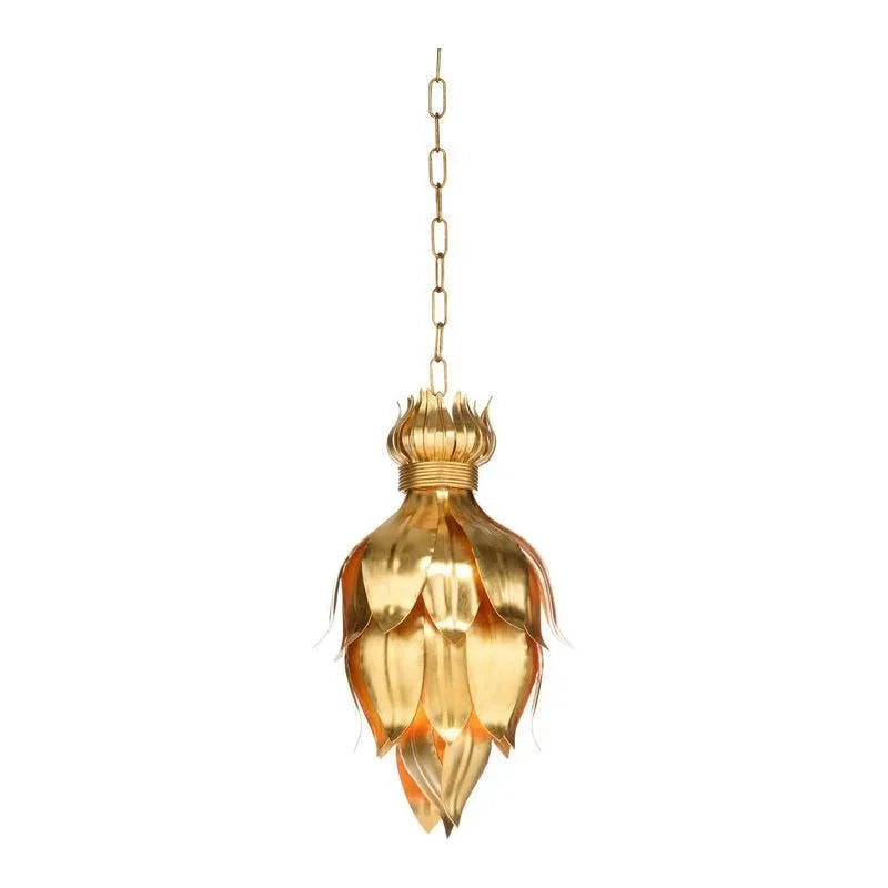 Foglia D'Oro Pendant Gold Leaf Chandelier - LOOMLAN - Wildwood - Pendants