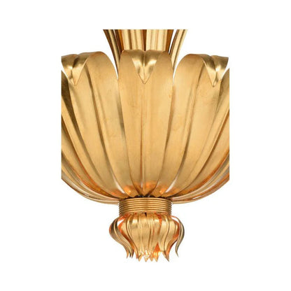 Foglia D'Oro Radiates Italian Design Chandelier - LOOMLAN - Wildwood - Chandeliers