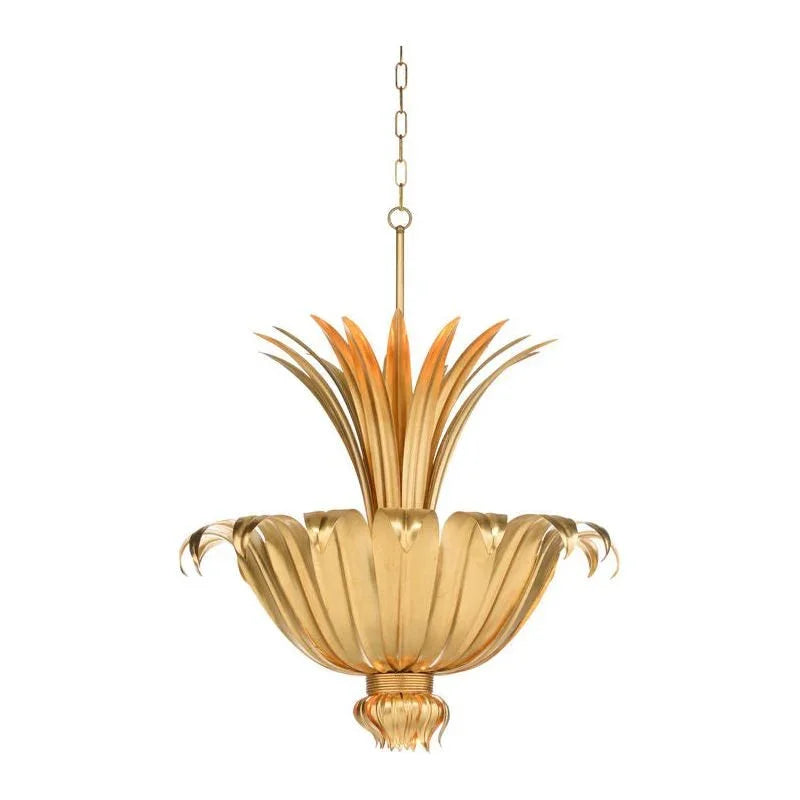 Foglia D'Oro Radiates Italian Design Chandelier - LOOMLAN - Wildwood - Chandeliers