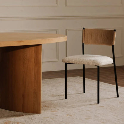 Foley Modern White Dining Chair (Set Of 2) - LOOMLAN - Moe's Home - Dining Chairs