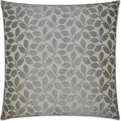 Foliage Platinum Throw Pillow With Insert - LOOMLAN - D.V. Kap - Throw Pillows
