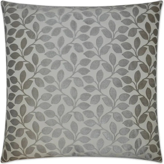 Foliage Platinum Throw Pillow With Insert - LOOMLAN - D.V. Kap - Throw Pillows