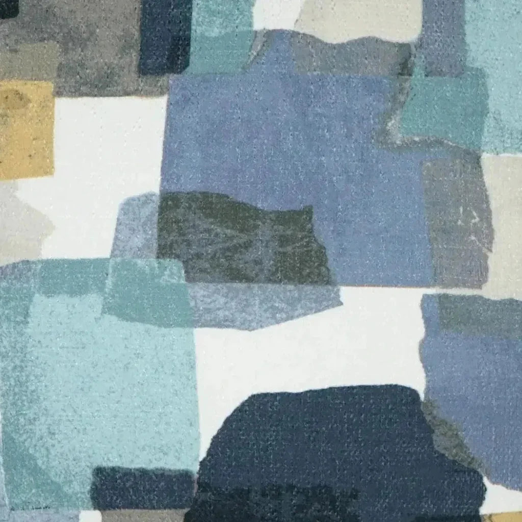 Folio Reef Abstract Blue Mist Large Throw Pillow Insert - LOOMLAN - D.V. Kap - Throw Pillows