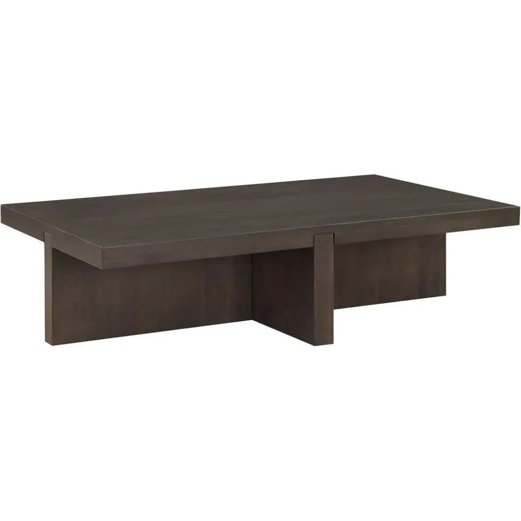 Folke Wood Rectangular Coffee Table - LOOMLAN - Moe's Home - Coffee Tables