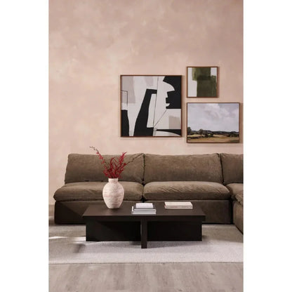 Folke Wood Rectangular Coffee Table - LOOMLAN - Moe's Home - Coffee Tables