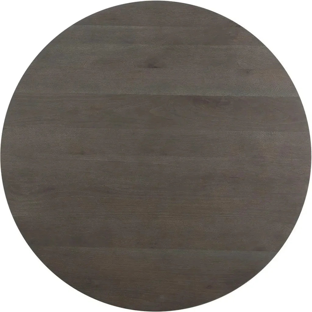 Folke Wood Round Coffee Table - LOOMLAN - Moe's Home - Coffee Tables