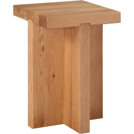 Folke Wood Square Side Table - LOOMLAN - Moe's Home - Side Tables