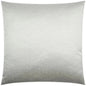 Folly Crystal Glam Solid Silver Large Throw Pillow - LOOMLAN - D.V. Kap - Throw Pillows