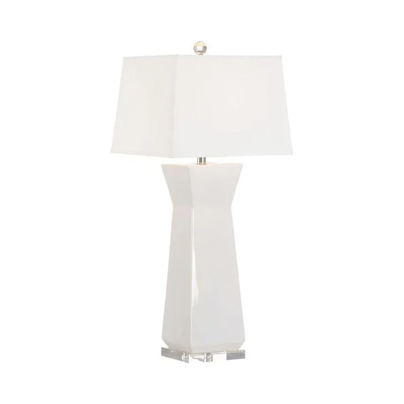 Fontainebleau Geometric Design Table Lamp - LOOMLAN - Chelsea House - Table Lamps