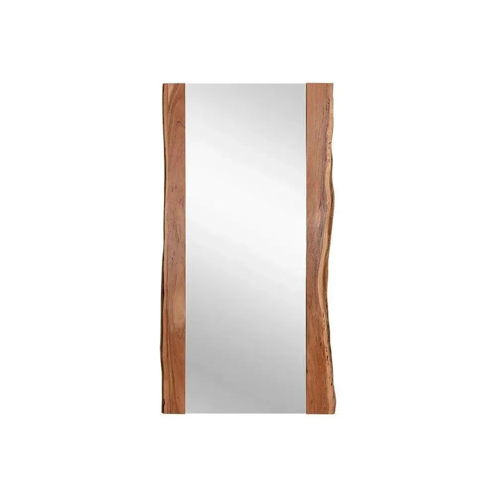 Fontana Wooden Vertical Floor Mirror-Floor Mirrors-SUNPAN-LOOMLAN