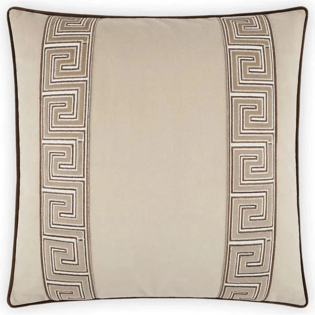 Fontanelle Camel Brown Throw Pillow Insert - LOOMLAN - D.V. Kap - Throw Pillows