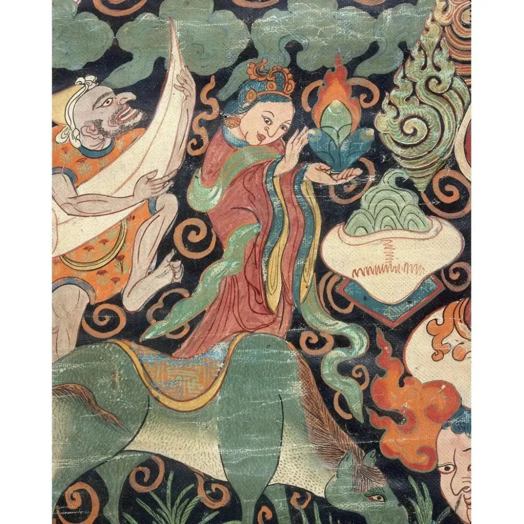 Foo Series VII Artwork d Canvas Floating - LOOMLAN - LOOMLAN - Canvas Art