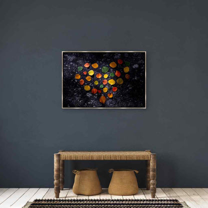 For The Love of Fall Hand Crafted Canvas Art