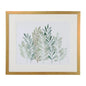 Foraged Greens Gold Framed Artwork-Framed Wall Art-Chelsea House-Foraged I-LOOMLAN