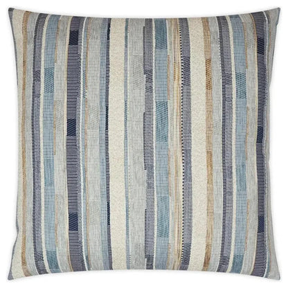 Forbode Stripes Mist Large Throw Pillow Insert - LOOMLAN - D.V. Kap - Throw Pillows