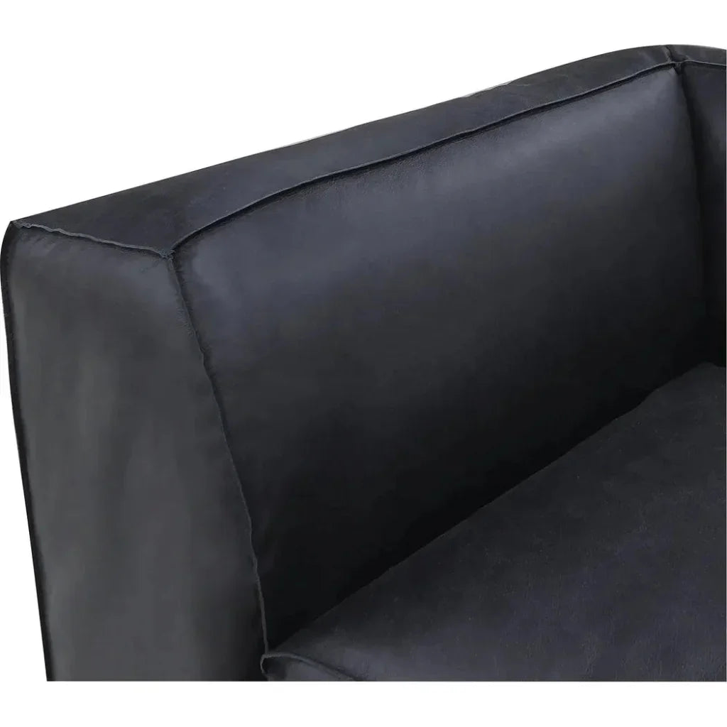 Form Black Corner Chair Modular Unit Convertible-Modular Components-Moe's Home-LOOMLAN