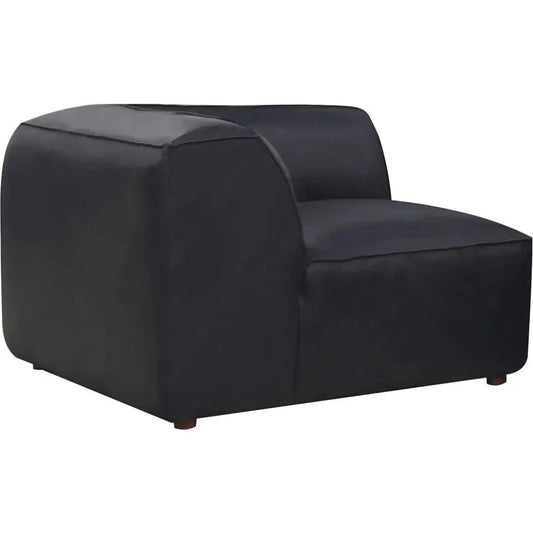 Form Black Corner Chair Modular Unit Convertible-Modular Components-Moe's Home-LOOMLAN