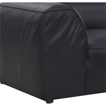 Form Black Modular 5PC Convertible Sectional-Modular Sofas-Moe's Home-LOOMLAN