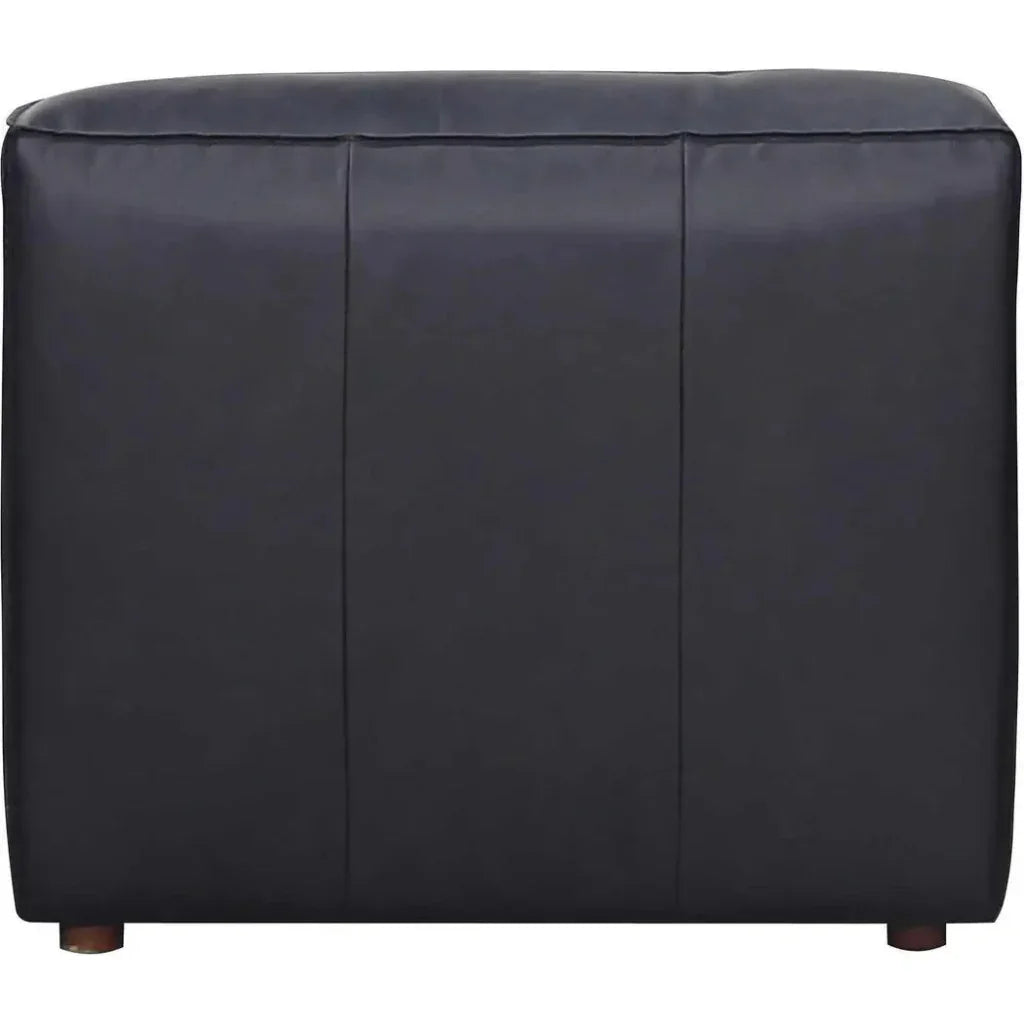 Form Black Modular 5PC Convertible Sectional-Modular Sofas-Moe's Home-LOOMLAN