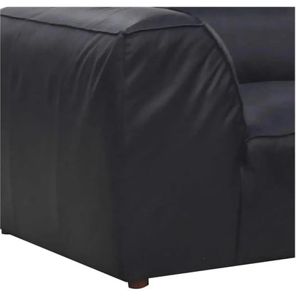Form Black Modular 5PC Convertible Sectional-Modular Sofas-Moe's Home-LOOMLAN