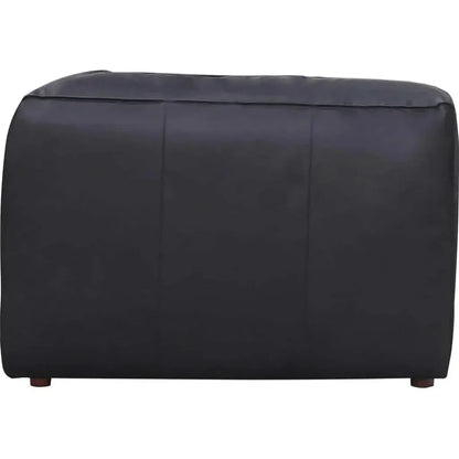 Form Black Modular Couch 4PC Sectional With Ottoman-Modular Sofas-Moe's Home-LOOMLAN