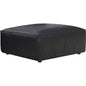 Form Black Ottoman Modular Unit Convertible Sectional-Modular Components-Moe's Home-LOOMLAN