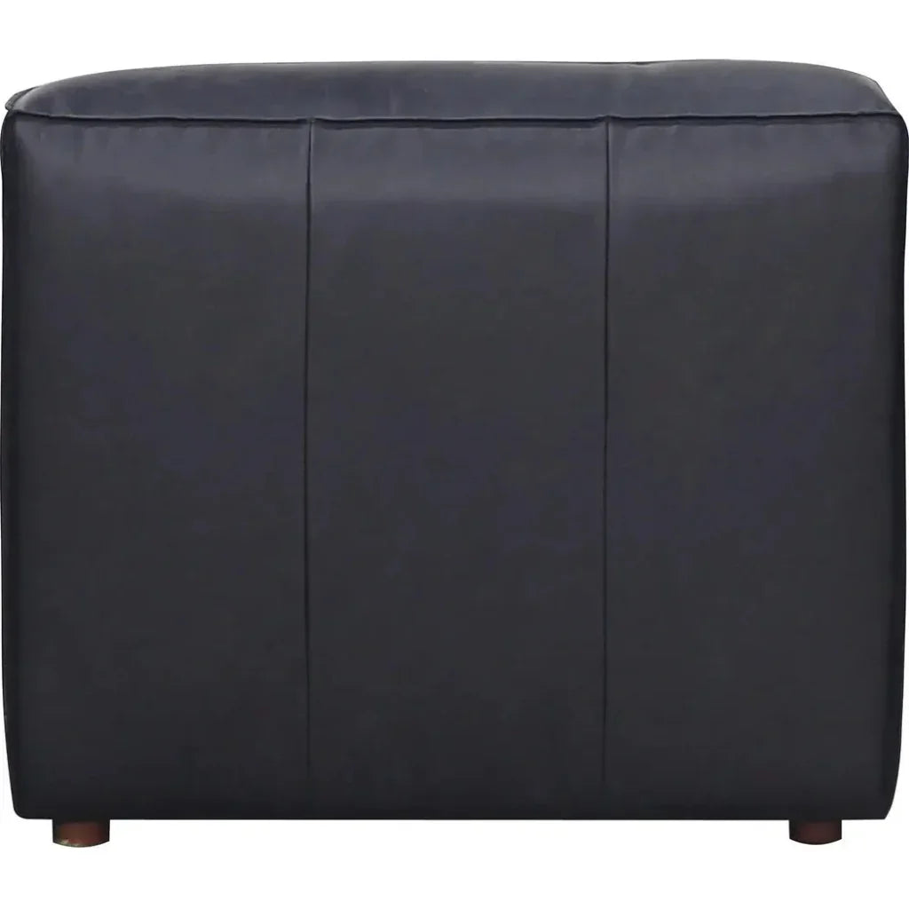 Form Black Slipper Chair Modular Unit Convertible-Modular Components-Moe's Home-LOOMLAN