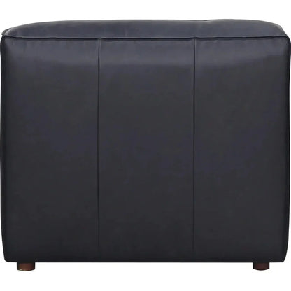 Form Black Slipper Chair Modular Unit Convertible-Modular Components-Moe's Home-LOOMLAN