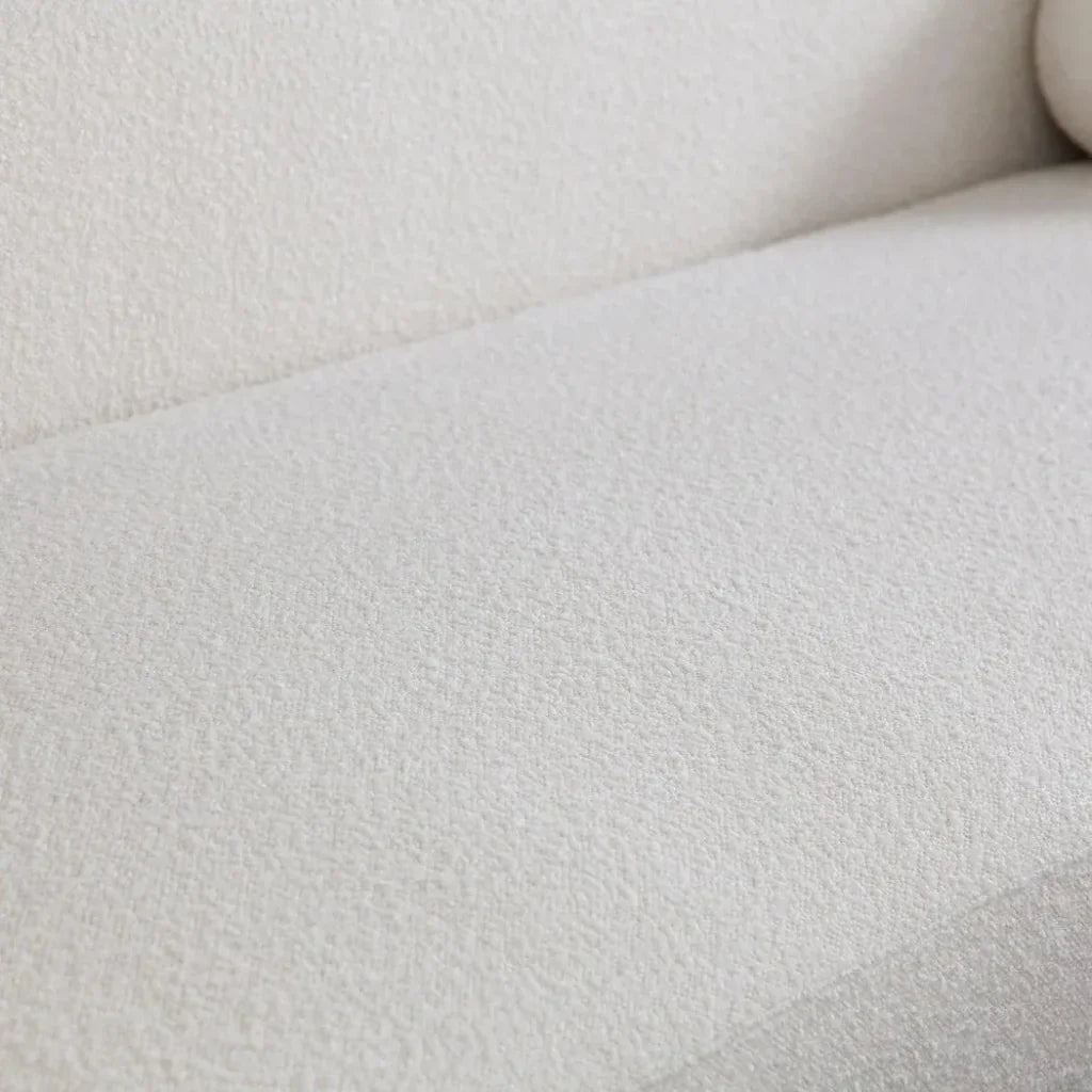 Form Boucle Sofa With 2 Accent Pillow Balls - LOOMLAN - Diamond Sofa - Sofas & Loveseats