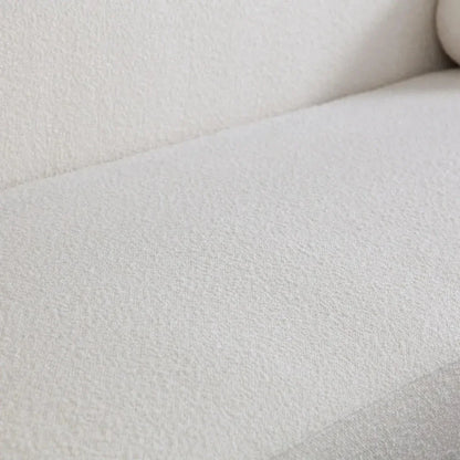 Form Boucle Sofa With 2 Accent Pillow Balls - LOOMLAN - Diamond Sofa - Sofas & Loveseats