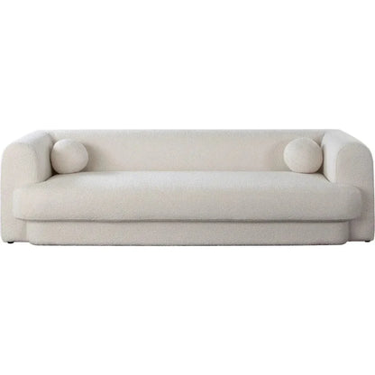 Form Boucle Sofa With 2 Accent Pillow Balls - LOOMLAN - Diamond Sofa - Sofas & Loveseats