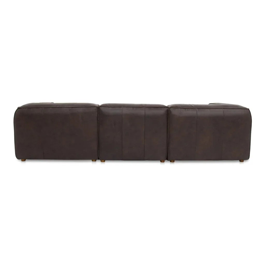 Form Dream Leather Modular Sectional Sofa-Modular Sofas-Moe's Home-LOOMLAN