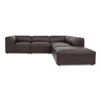 Form Dream Leather Modular Sectional Sofa-Modular Sofas-Moe's Home-LOOMLAN