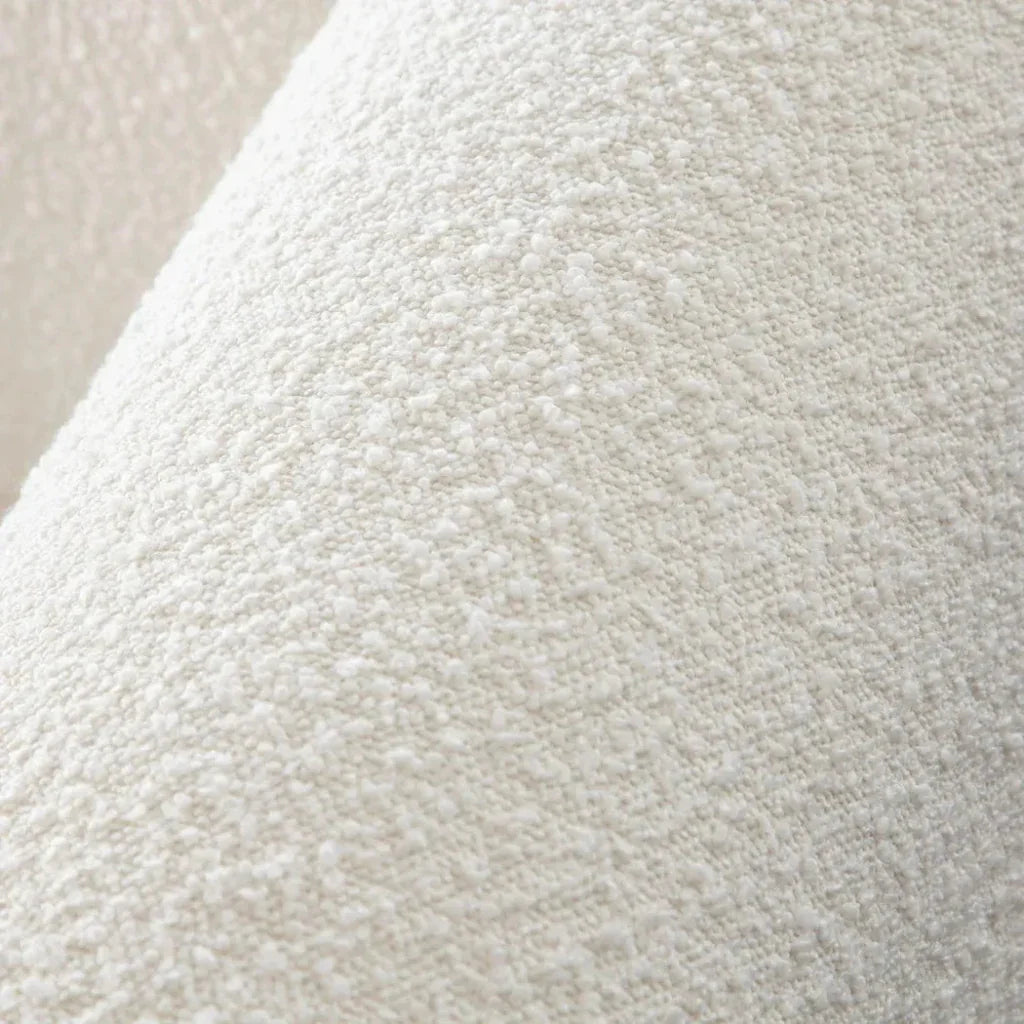 Form Ivory Boucle Fabric Arm Chair - LOOMLAN - Diamond Sofa - Club Chairs