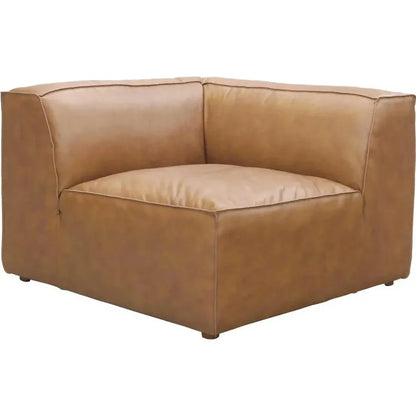 Form Tan Modular Sectional Ottoman 5PC Convertible-Modular Sofas-Moe's Home-LOOMLAN