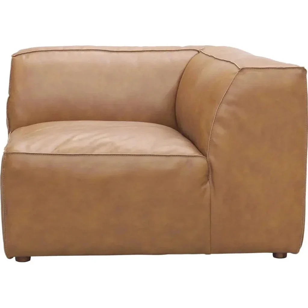 Form Tan Modular Sectional Ottoman 5PC Convertible-Modular Sofas-Moe's Home-LOOMLAN