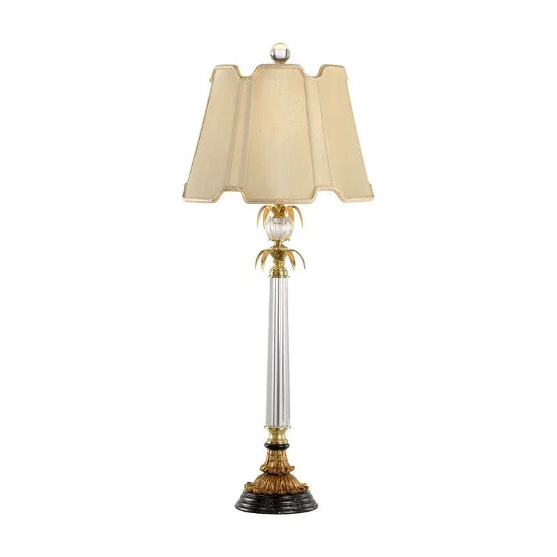 Forsythe Buffet Crystal Table Lamp - LOOMLAN - Chelsea House - Table Lamps