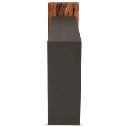 Fortis Natural Solid Chamcha Wood Sofa Table - LOOMLAN - Urbia - Console Tables