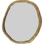 Foundry Small Gold Decorative Wall Mirror - LOOMLAN - Moe's Home - Wall Mirrors