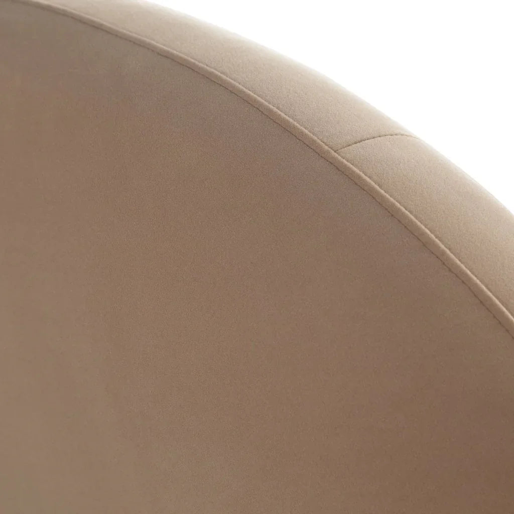 Fox Camel Performance Velvet Bed with Arch Headboard - LOOMLAN - Diamond Sofa - Beds