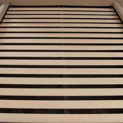 Fox Camel Performance Velvet Bed with Arch Headboard - LOOMLAN - Diamond Sofa - Beds