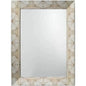 Fragment Natural Horn Rectangle Wall Mirror