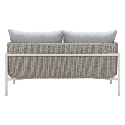 Frais Gray Loveseat - LOOMLAN - Zuo Modern - Outdoor Sofas & Loveseats