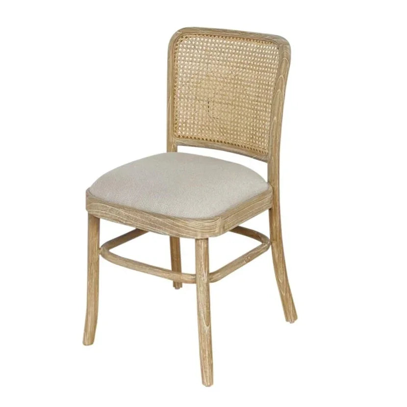 Francois Solid Wood Framed Dining Chair - LOOMLAN - Artesia - Dining Chairs