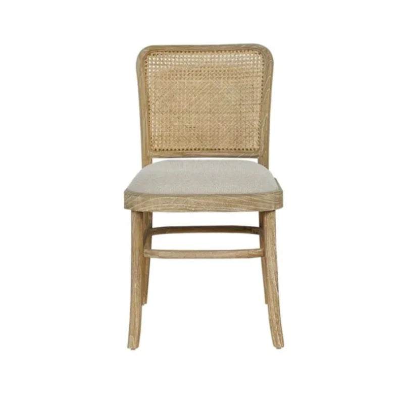 Francois Solid Wood Framed Dining Chair - LOOMLAN - Artesia - Dining Chairs