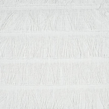 Frangia Solid Glam White Large Throw Pillow Insert - LOOMLAN - D.V. Kap - Throw Pillows