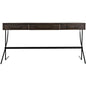 Frank Desk, Unique Home Office Desk Drawers-Home Office Desks-Noir-LOOMLAN