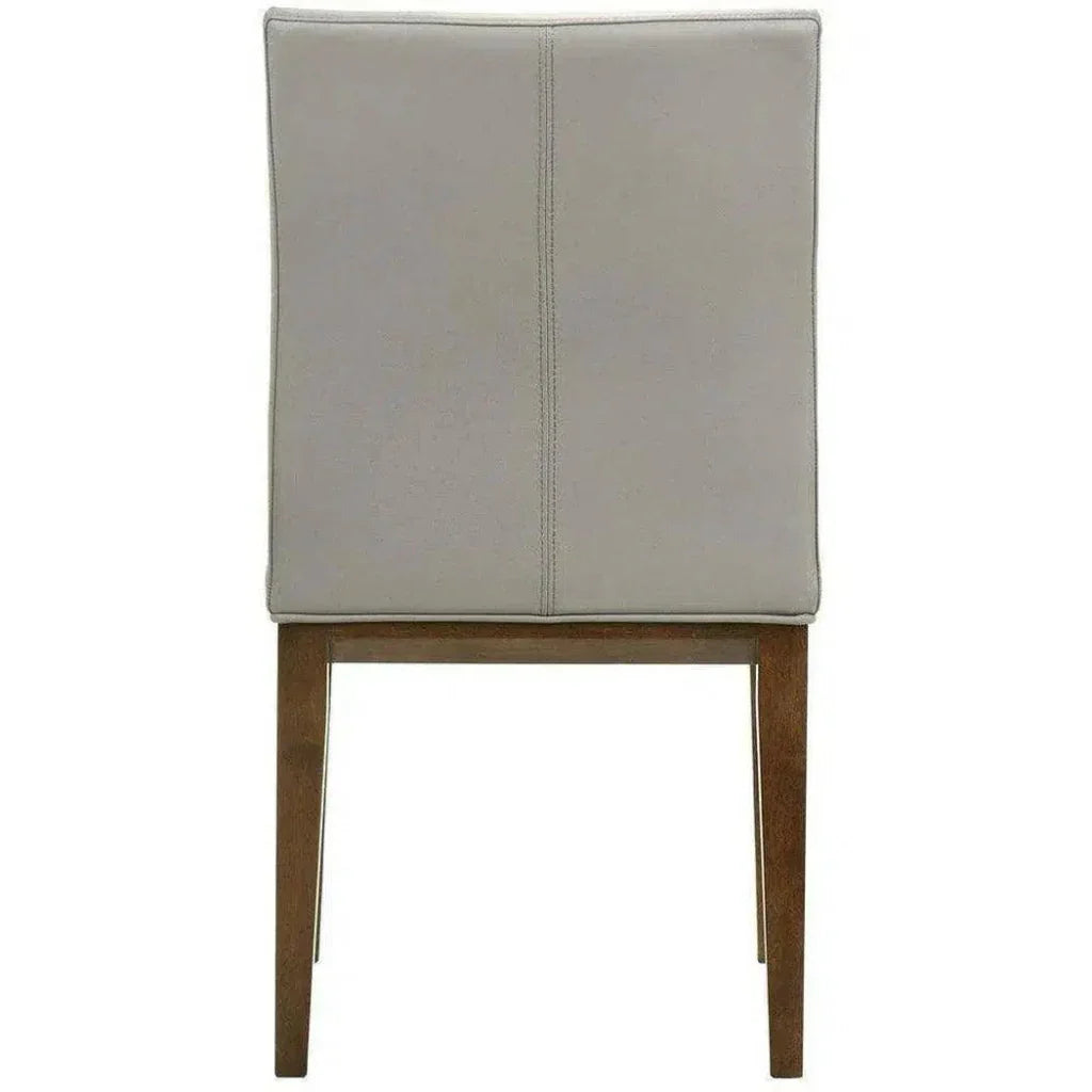 Frankie Leather Side Dining Chair 2PC - LOOMLAN - Moe's Home - Dining Chairs