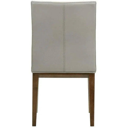 Frankie Leather Side Dining Chair 2PC - LOOMLAN - Moe's Home - Dining Chairs