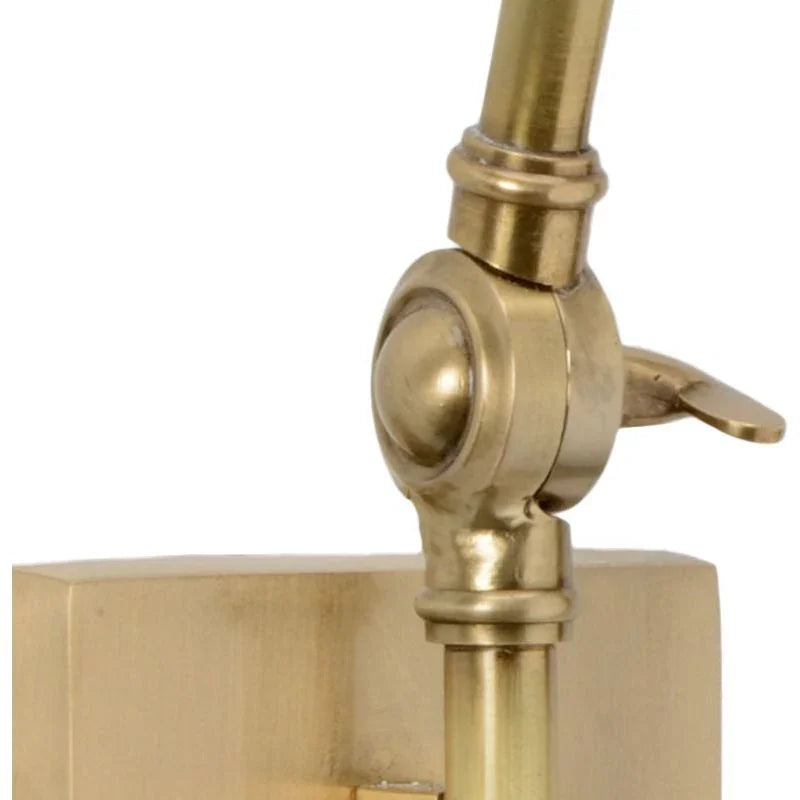 Franklin Arm Wall Sconce - Brass - LOOMLAN - Wildwood - Wall Sconces